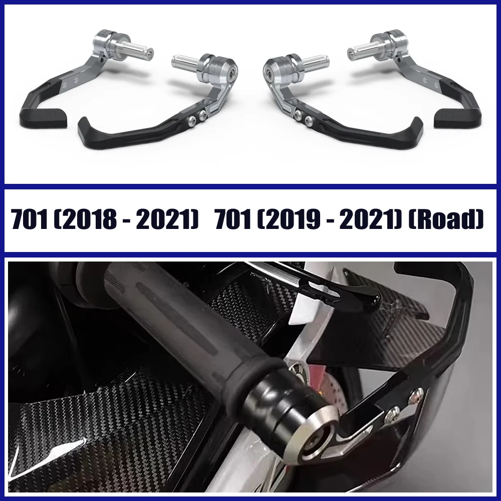 

Motorcycle handlebar brake clutch guard rod CNC material protection device for Husqvarna Vitpilen / Svartpilen 701 2018-2021