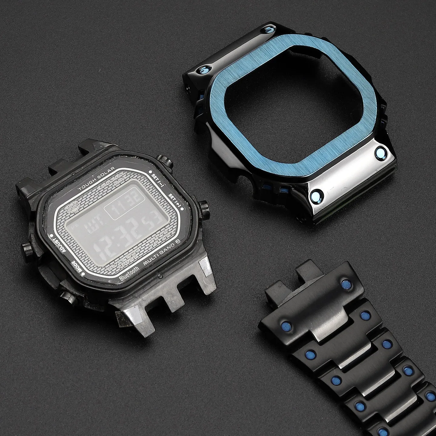 ตัวเรือนนาฬิกาโลหะแบบดัดแปลงแล - Luxury Watch Casio บทวิจารณ์และราคา