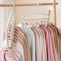 1PC Multi-Hole Space-Saving Clothes Hanger! Foldable for Home/Bedroom/Travel – Fits Pants/Shirts/Skirts - Image 3