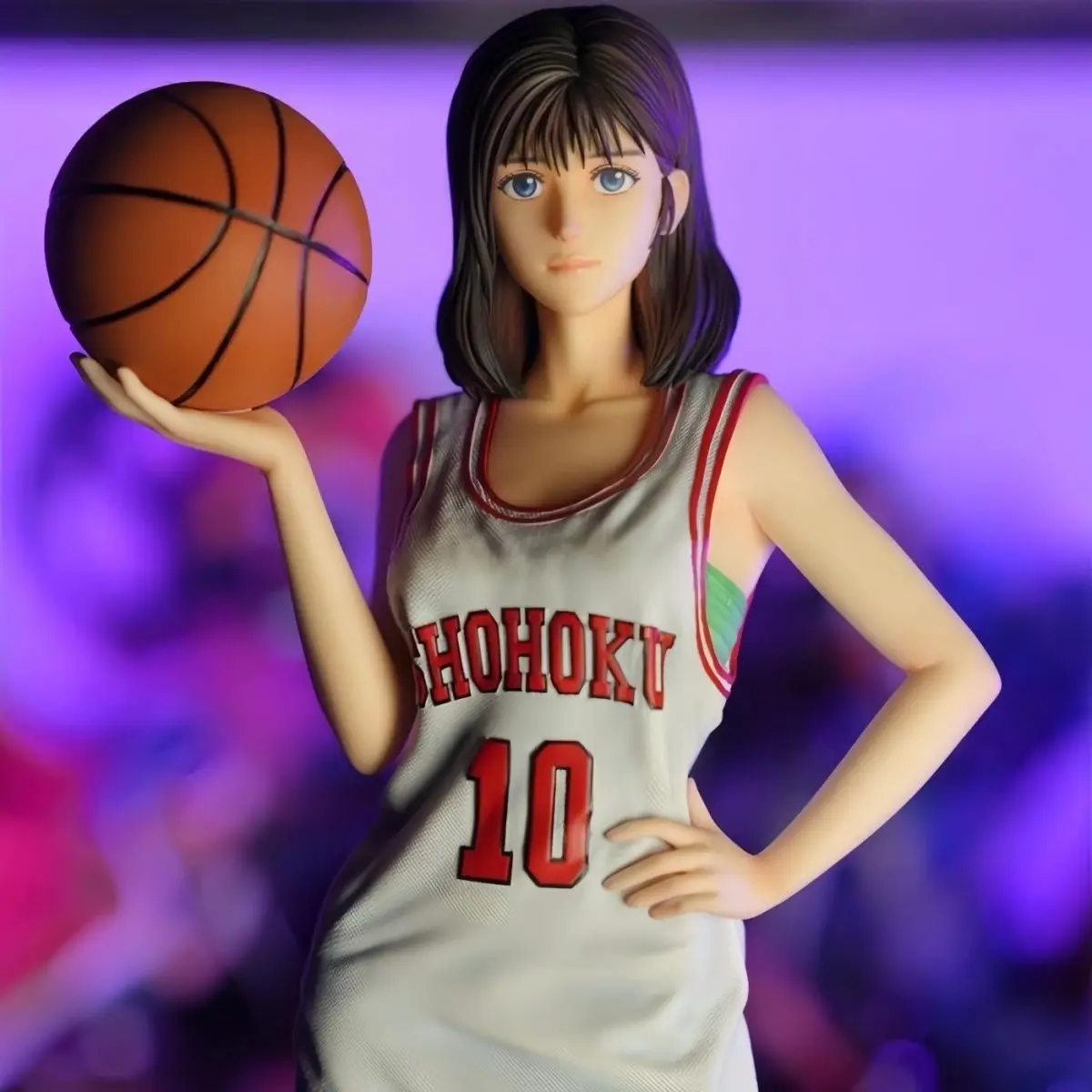 

Slam Dunk 30 см фигурки Haruko Akagi фигурка баскетбольной богини модель из ПВХ Gk коллекция украшения интерьера коллекционные предметы подарок