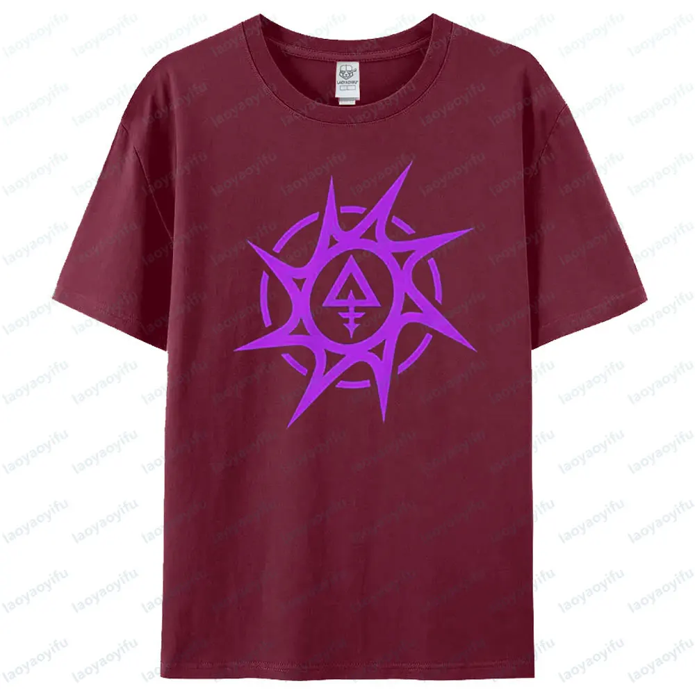 Azurewrath Inspired Forsaken Stylish Teenager Tee Unique Purple Azure Halloween Cosplay Tshirt Christmas Gift Tops Men Women Tee