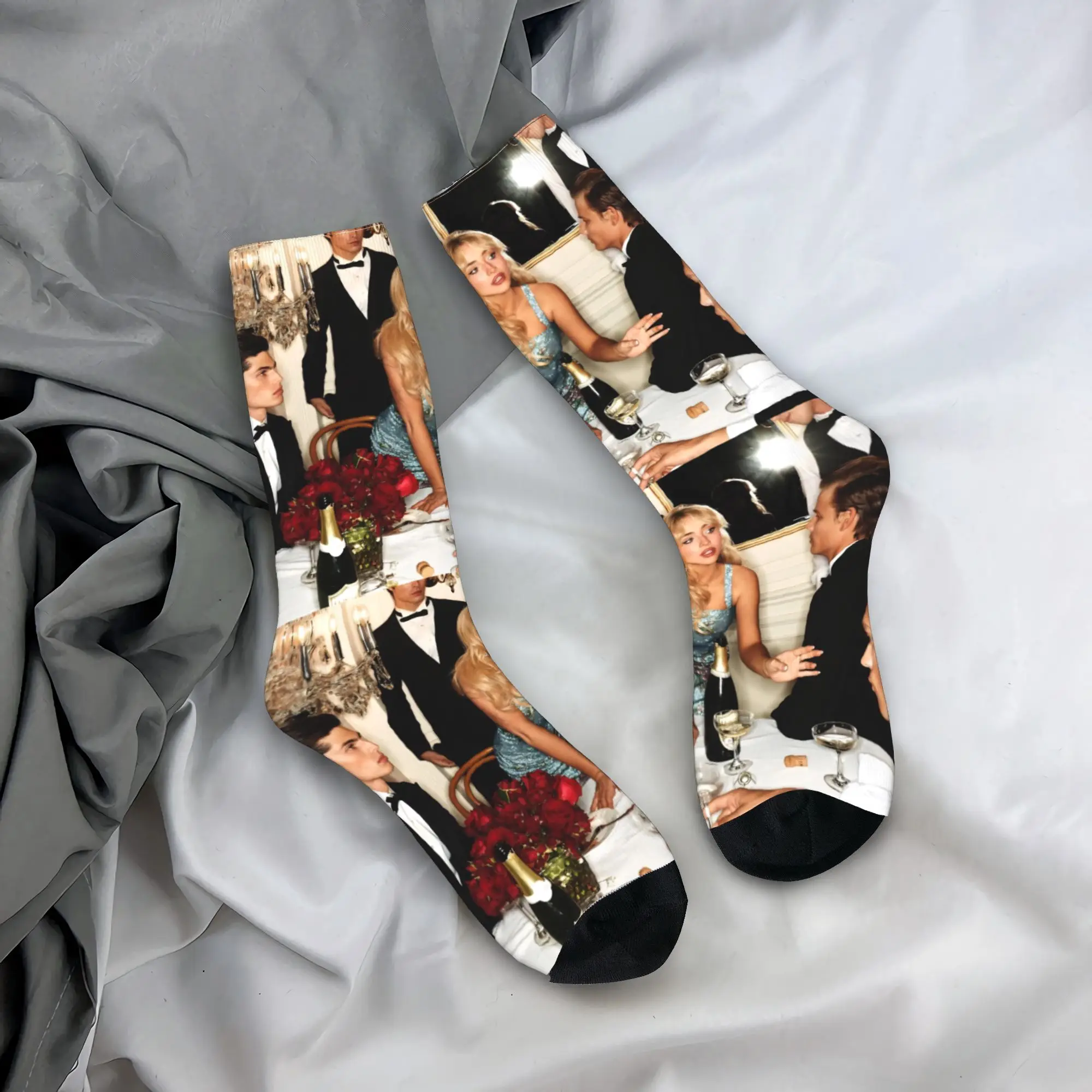 

Музыка поп-певицы Сабрины Карпентер - bayingimg Stockings: Мужские корейские зимние спортивные носки для бега, отводящие влагу, подарок