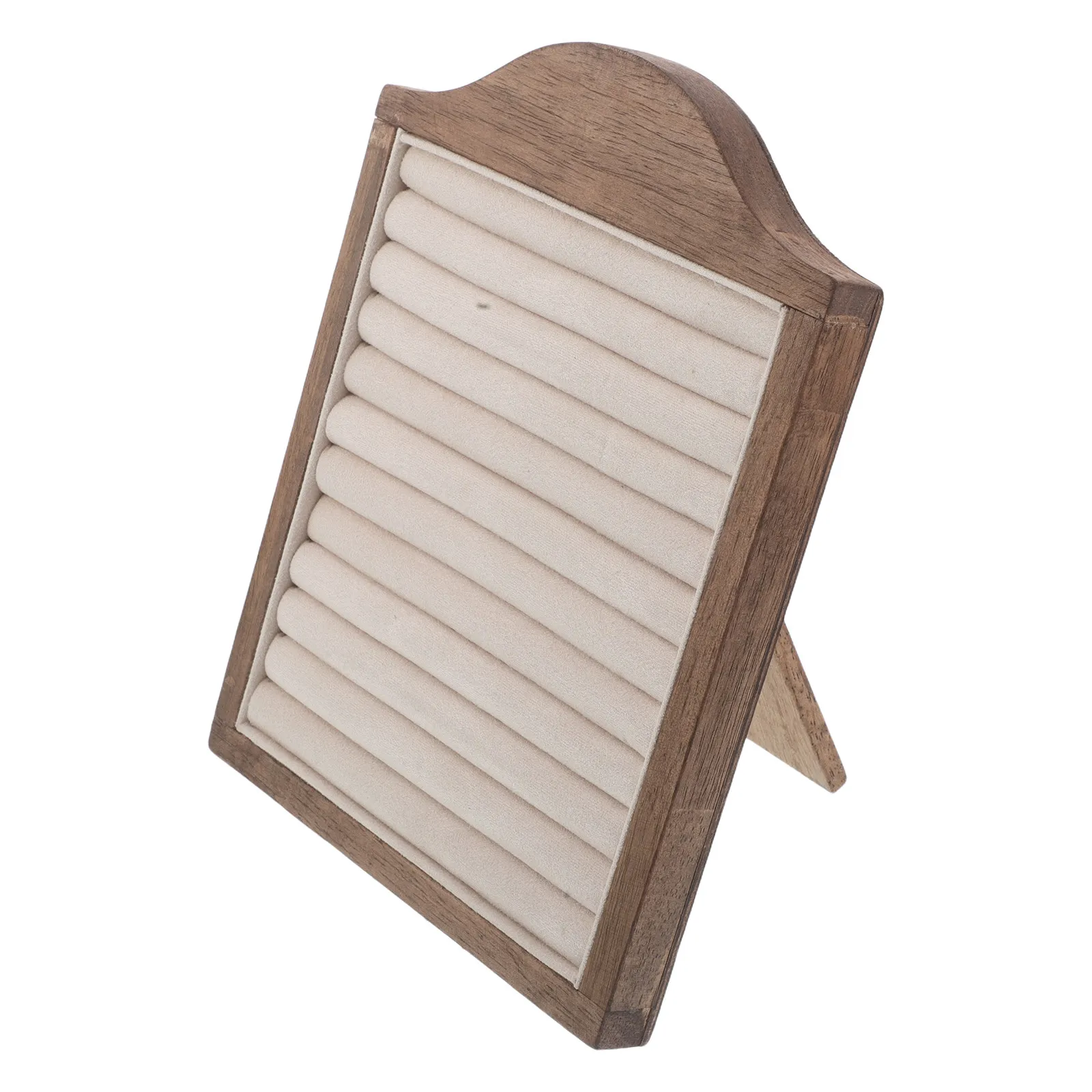 

Деревянная подставка-органайзер для украшений, многоуровневая, из массива дерева, для колец и серег, для дома, магазина, свадьбы, для продавцов ювелирных изделий