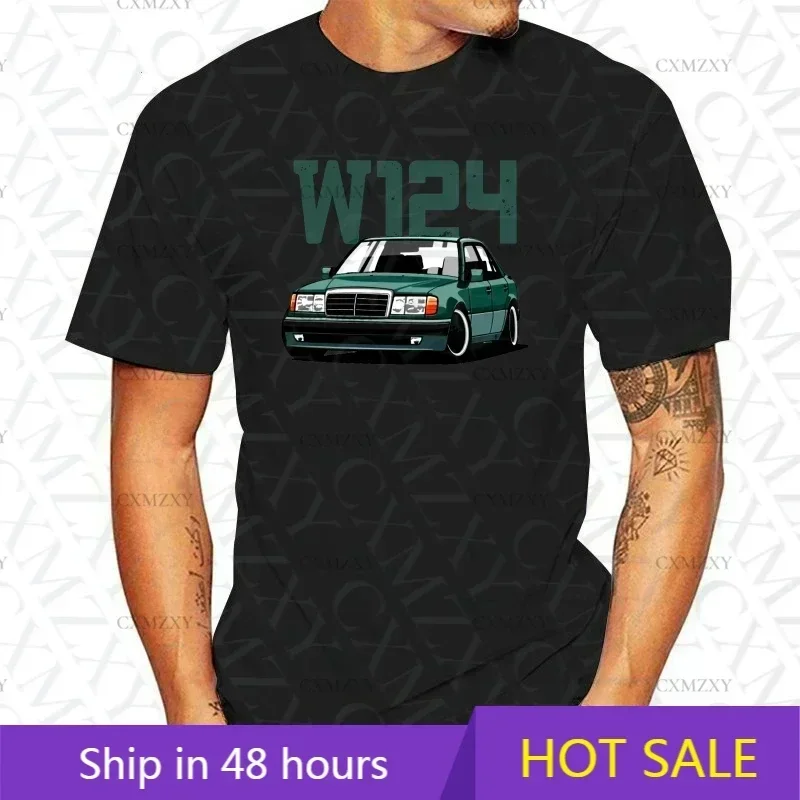 W124 T-Shirt Funny Casual Hip Hop Standard Size S-3xl T Shirt For Men Great Spring Autumn Designing Anlarach Hot Sale