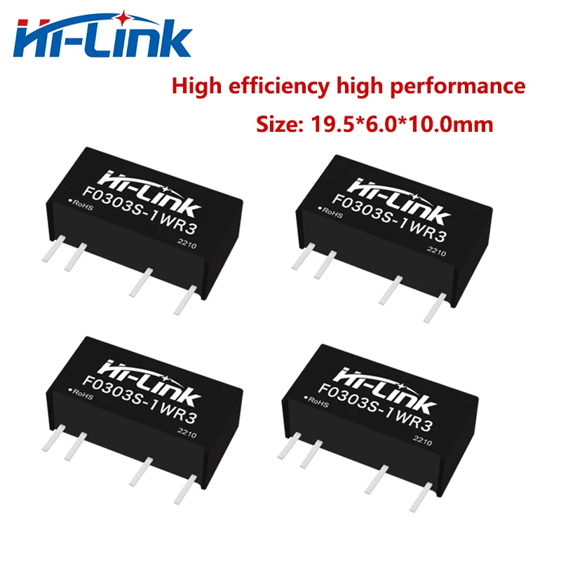 

Бесплатная доставка, 50 шт./лот, F0303S-1WR3 Step Down, 1 Вт, 3,3 В, мА, преобразователь постоянного тока, изолированный интеллектуальный модуль питания для умного дома