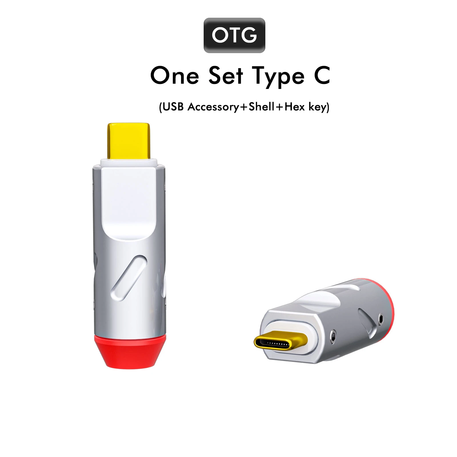 Monosaudio B51C Type C Type-C OTG USB3.1 High End USB Connector Type C Male Plug Welding Type USB-C