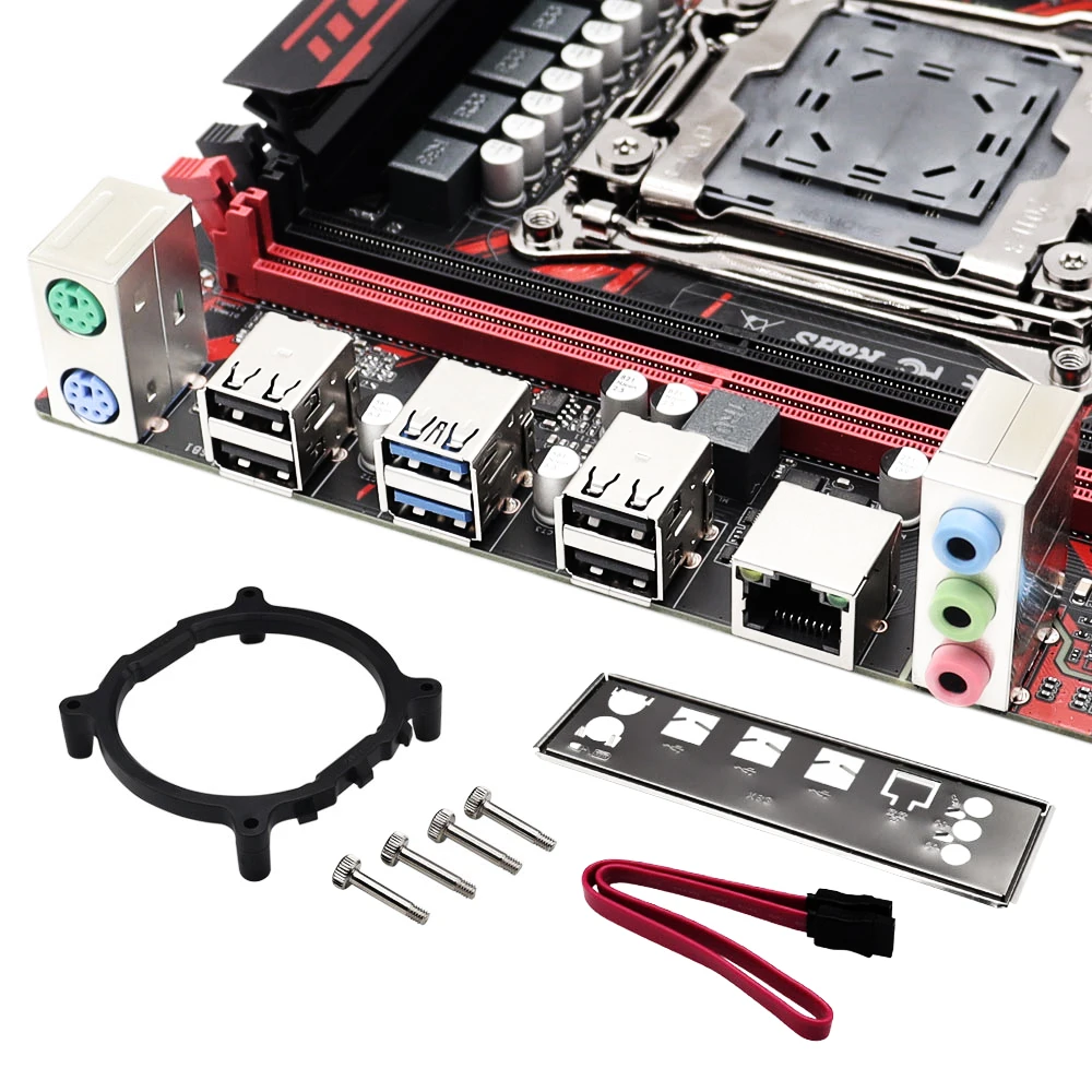 Imagem -04 - Motherboard Conjunto Kit Intel Lga20113 Xeon e5 2678 Cpu v3 Ddr4 32gb 2x16gb Memória Ram 2133mhz Nvme M.2 Sata X99-bd4