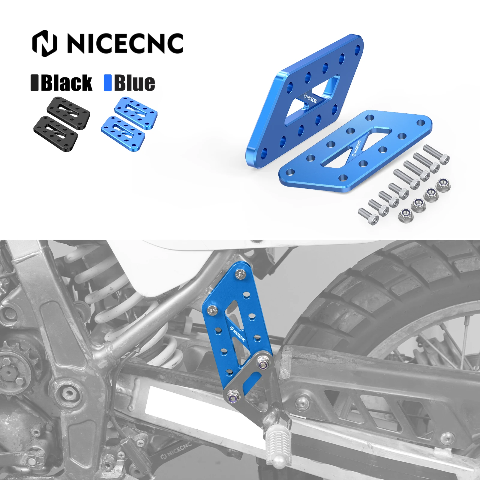 لسوزوكي DR650 1996-2024 2023 الركاب القدم الوتد نقل بين قوسين لسوزوكي DR650S/SE DR 650 S DR 650 SE DR650 S DR650 SE #1