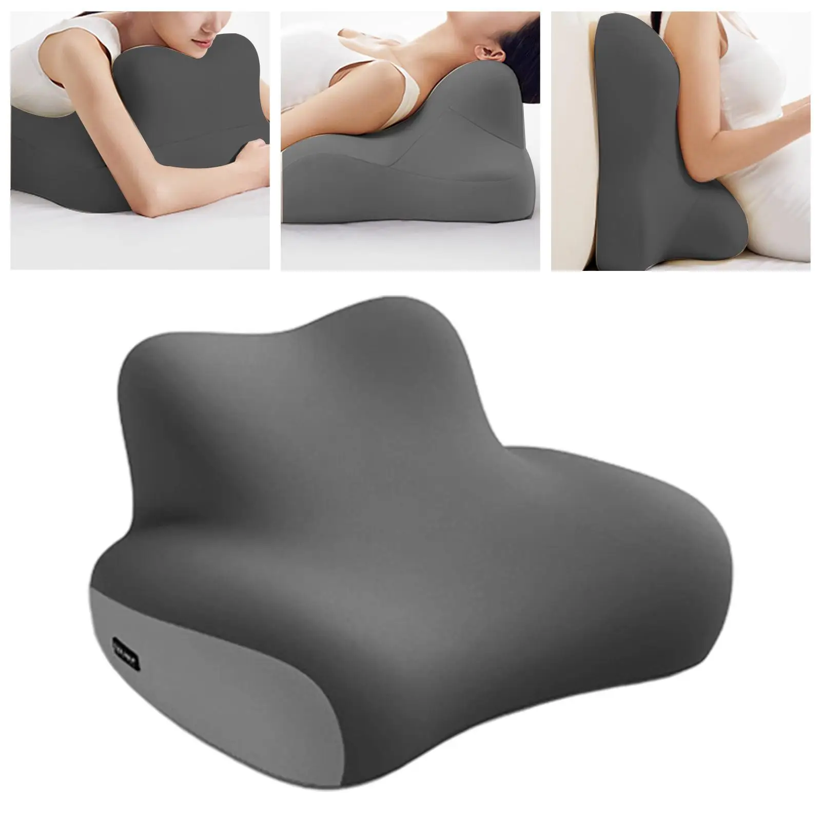 Comfortable Reading Pillow for Bed Backrest Incline Cushion Memory Foam Body Position Support for TV Daybed