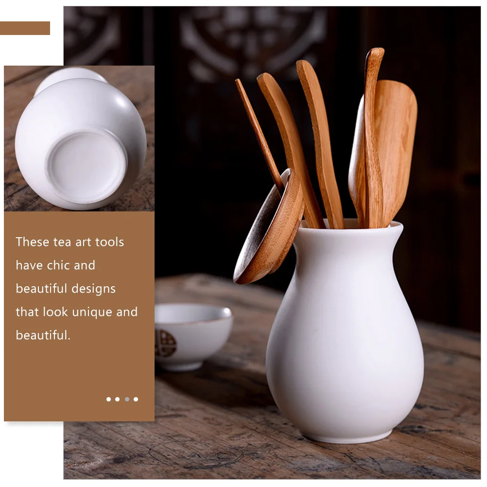 

1Set Chinese Gongfu Tea Tools Kit Chic Beautiful Design Easy Clean Store Needs Tea Accessories Tools