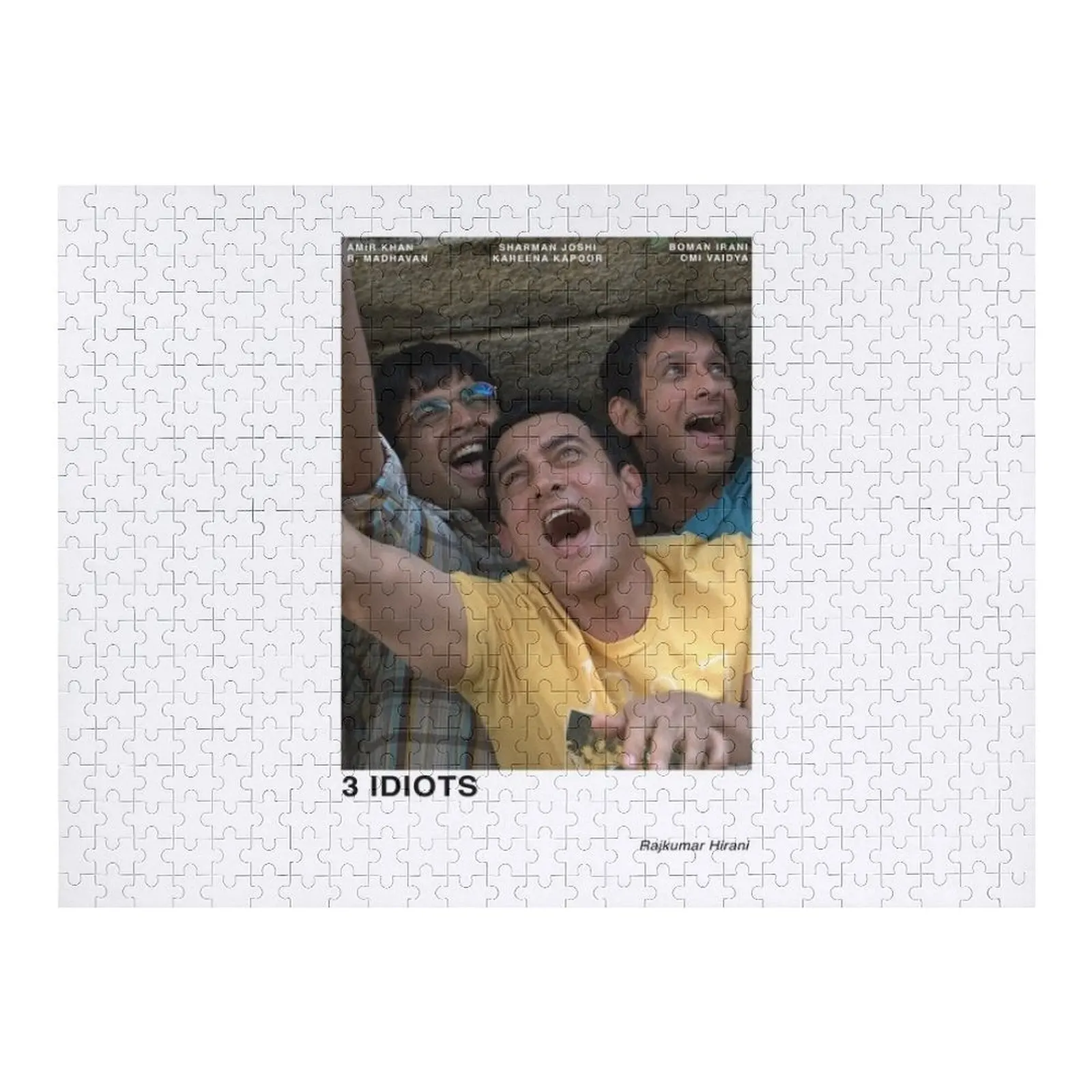 

3-идиоты головоломки персонализированное деревянное имя персонализированный детский подарок изображение на заказ детский пазл