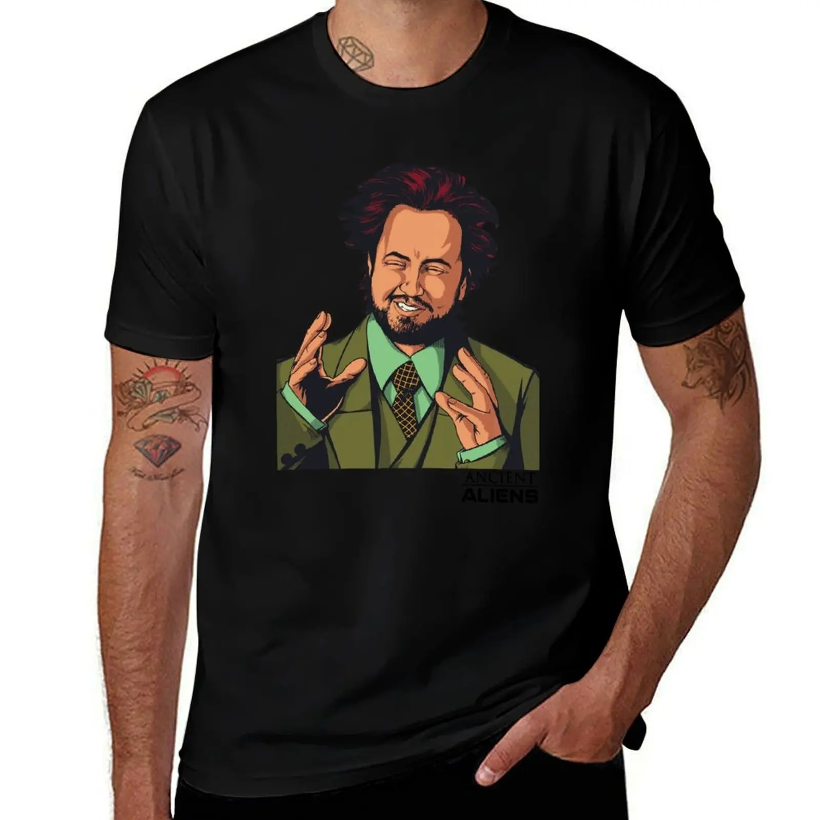 

Ancient Aliens Giorgio T-Shirt basketball graphic tees oversized t shirt Funny t-shirts men clothing