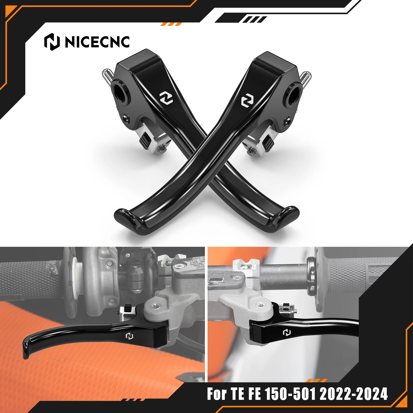 

For GasGas EC 300 EC 250 EC250F ECF 350 450 500 2021-2025 Shorty Brake Clutch Lever For Husqvarna TE 300 FE 250 FE 450 2022-2024