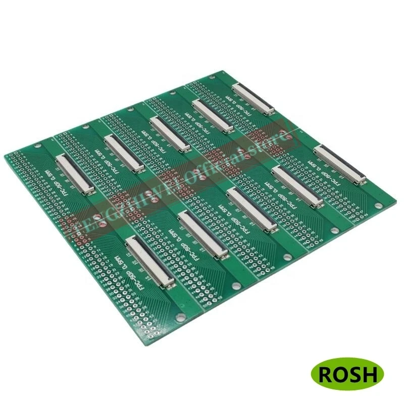 2 шт., плата адаптера FFC/FPC от 0,5 мм до 2,54 мм