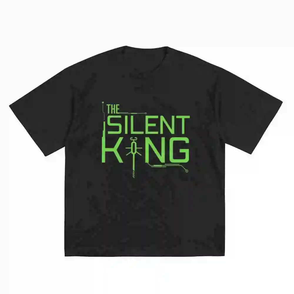 Necron Wargamer Silent King Short Sleeve Tee 100% Cotton T-Shirt