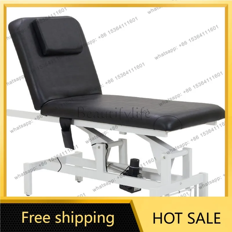 Factory Direct Sales Electric bed with wheel beauty salon special Chinese medicine massage eyelash bed