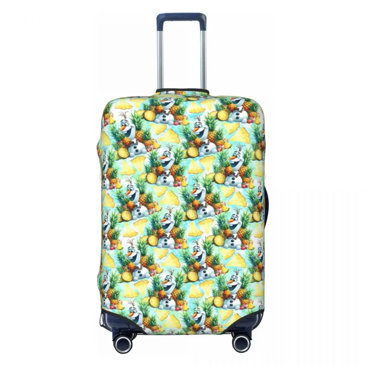 

Custom Frozen Cartoon Warm Luggage Cover Funny Classic Suitcase Protector Covers Suit For 18-32 inch