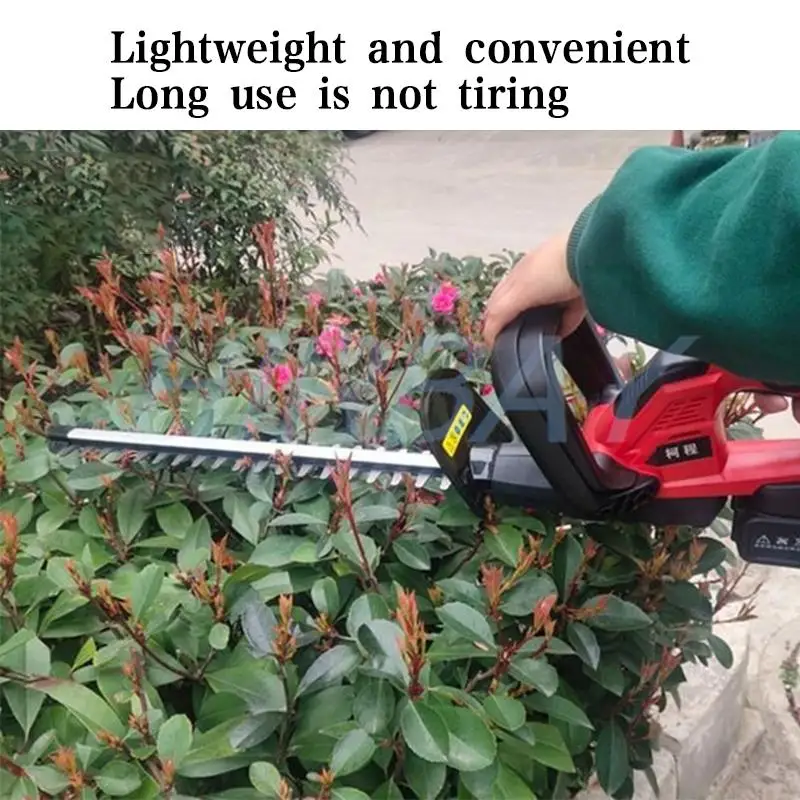 

Electric Hedge Trimmer Cordless Rechargeable Pruner Hedge Trimmer Pruning Saw Cutter Picking Hedge Machine Garden Tools