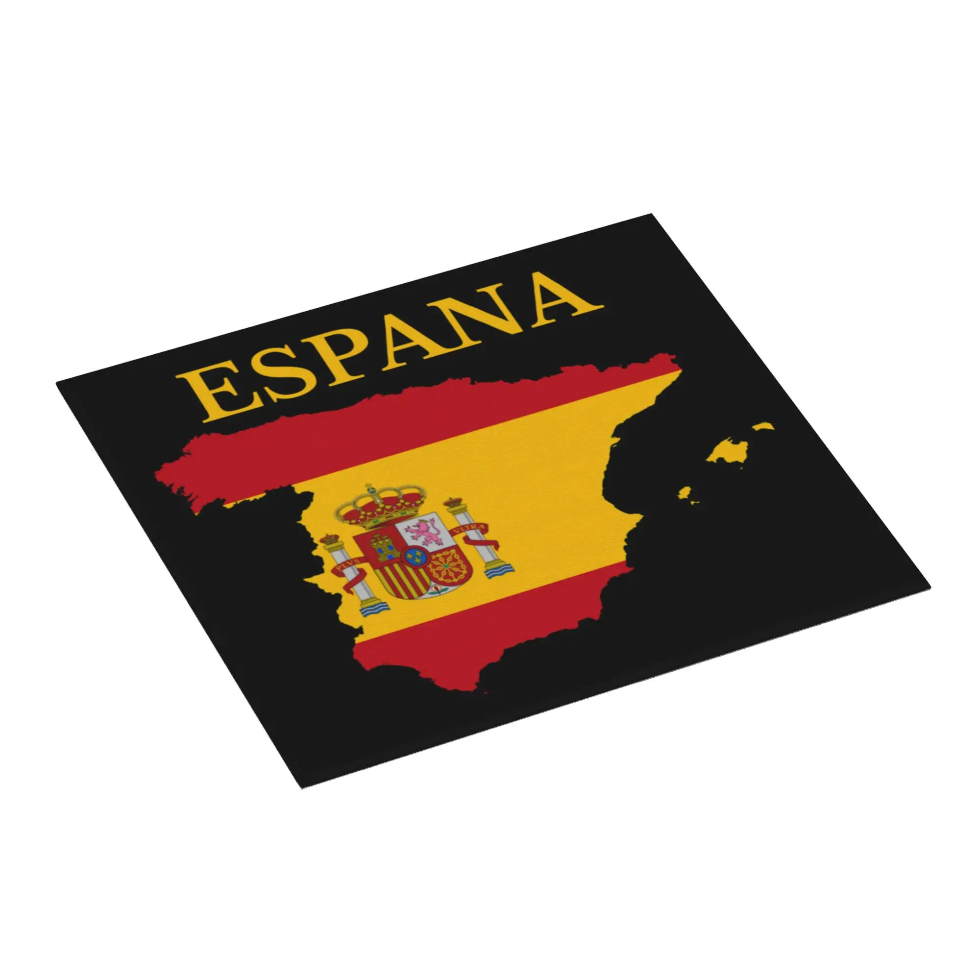 Drying Mat For Kitchen Espana Spain Map Flag Barware Tableware Oil Proof Reusable  Washable Kitchen Sink Drying Pad