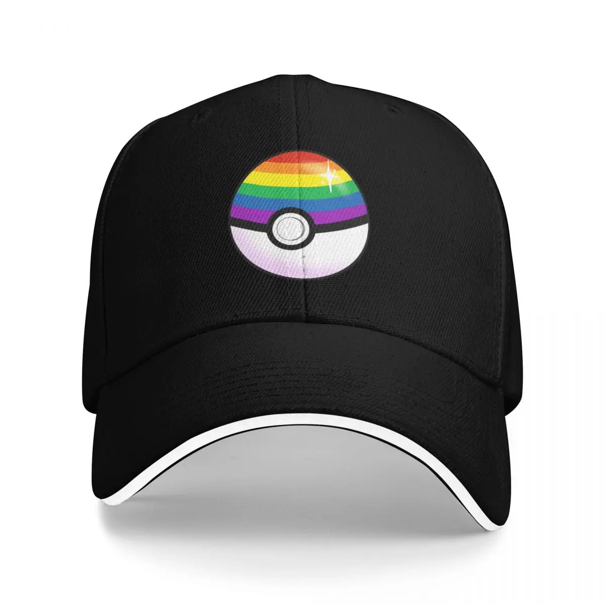 

Prideball Rainbow Baseball Cap Kids Hat cute Visor Golf Wear Men Women's