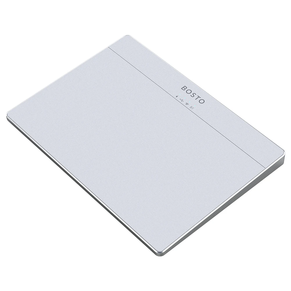 Bluetooth-Compatible Touchpad Multi-Gesture Portable Track Pad Type-C Rechargeable Wired Precision Trackpad for Laptop iPad Mac