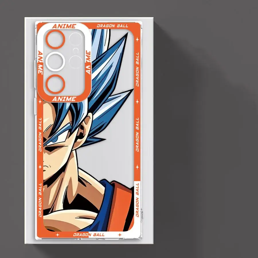 حافظة لهاتف سامسونج جالاكسي S22 FE S25 Edge S21 S23 Ultra S20 Plus Note 20 Ultra 10 S24 غطاء هاتف ناعم