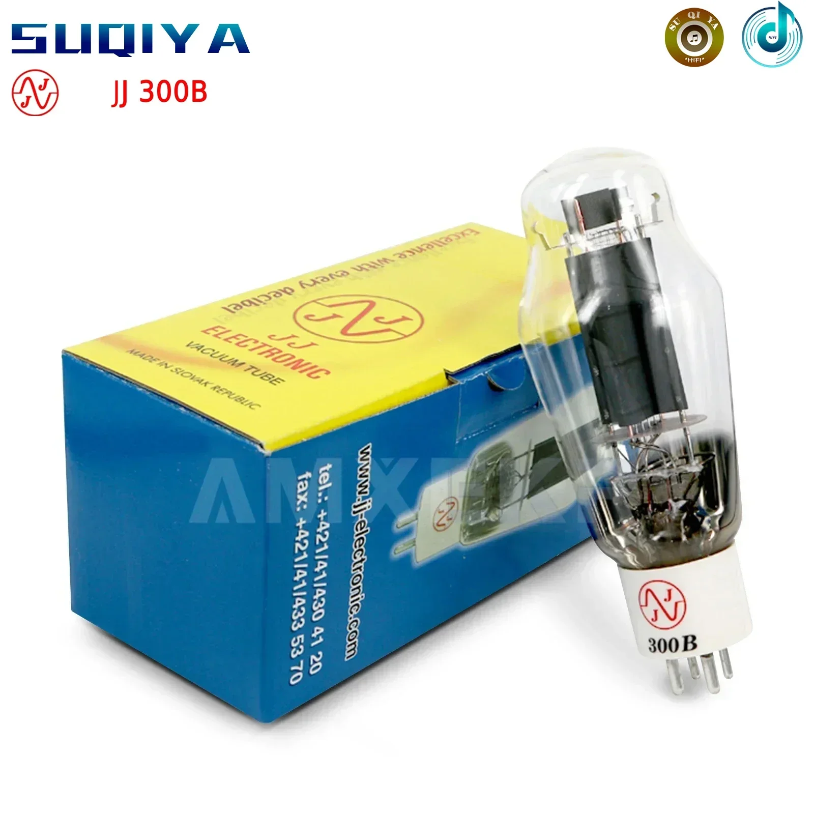 

SUQIYA-JJ 300B Vacuum Tube Precision Matching Valve Upgradation Shuguang Linlai PSVANE 300B Electronic Tubes for Amplifier