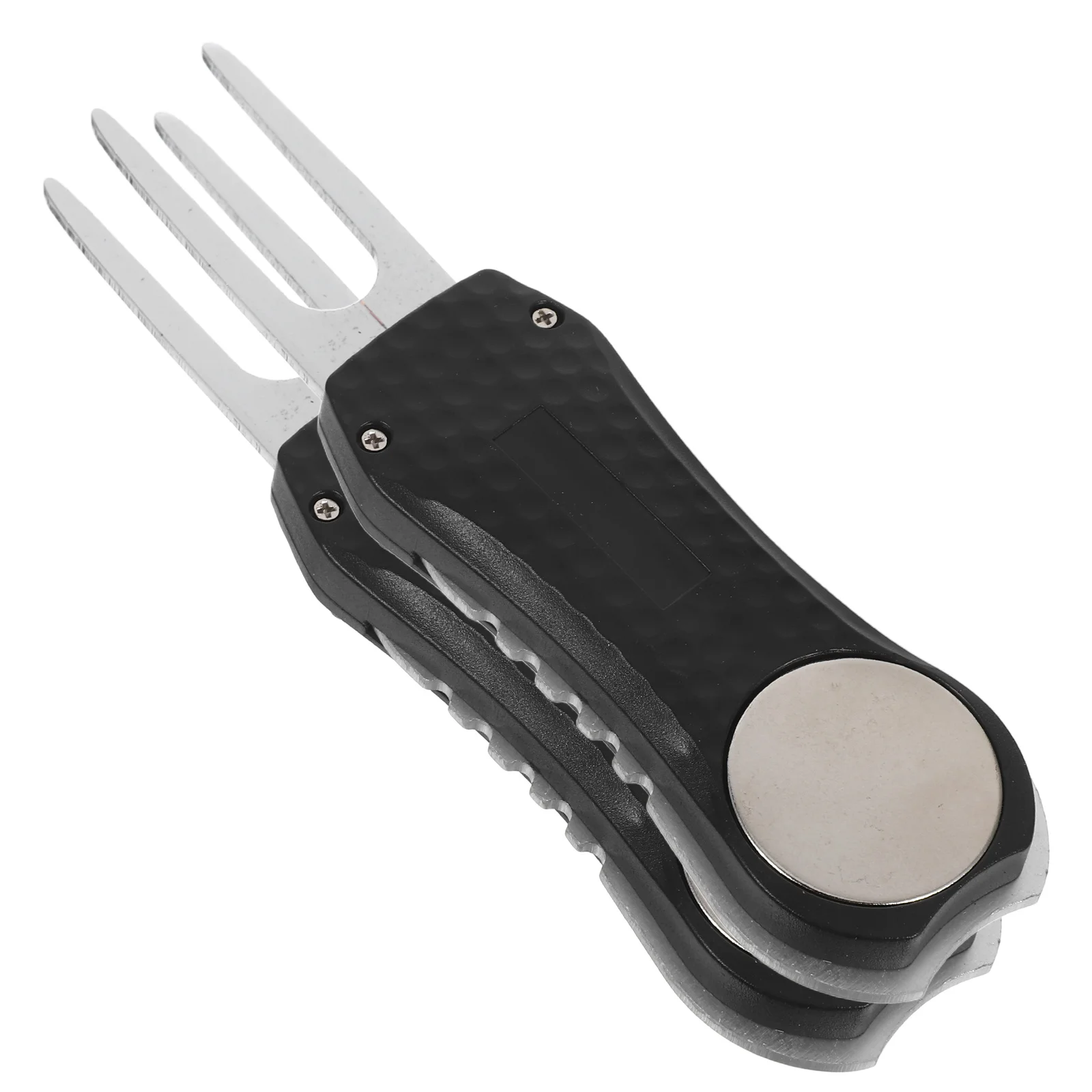 

Golf Green Fork Divot Repair Accessories Putter Tool Pe Plastic Ball Marker Fixer Compact