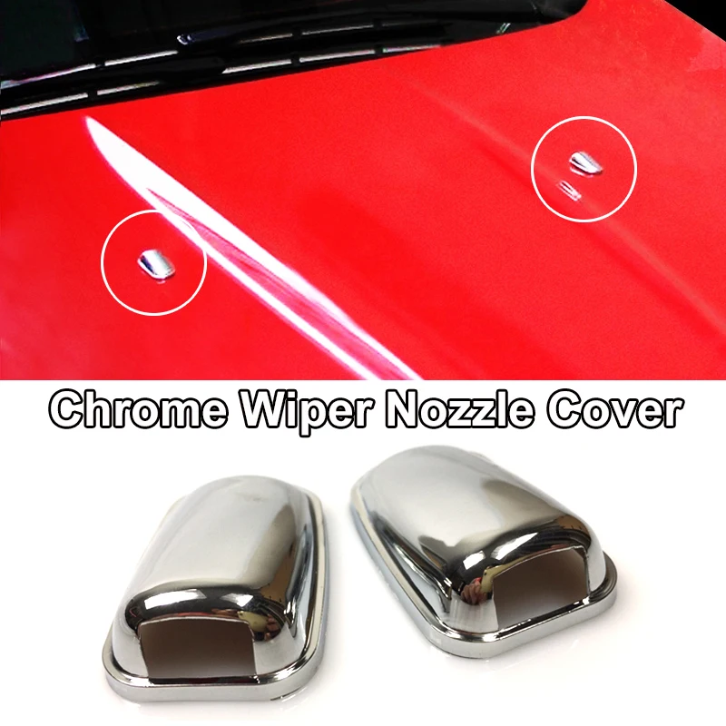 For Focus MK3 2012 2013 2014 2015 2016 2017 2018 Chrome Wiper Nozzle Head Light Switch Handbrake Door Handle Cover Trim Styling