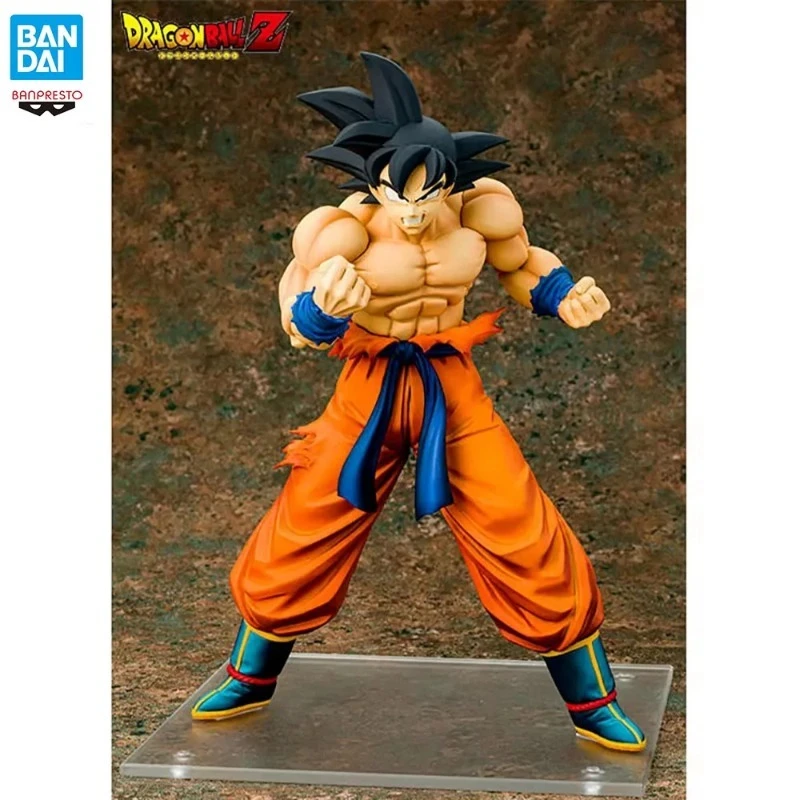 

Bandai Dragon Ball MAXIMATIC Youth Monkey King Black Hair Kakarot Fist Ross Super Tournament Figure Toys Ornaments Gifts
