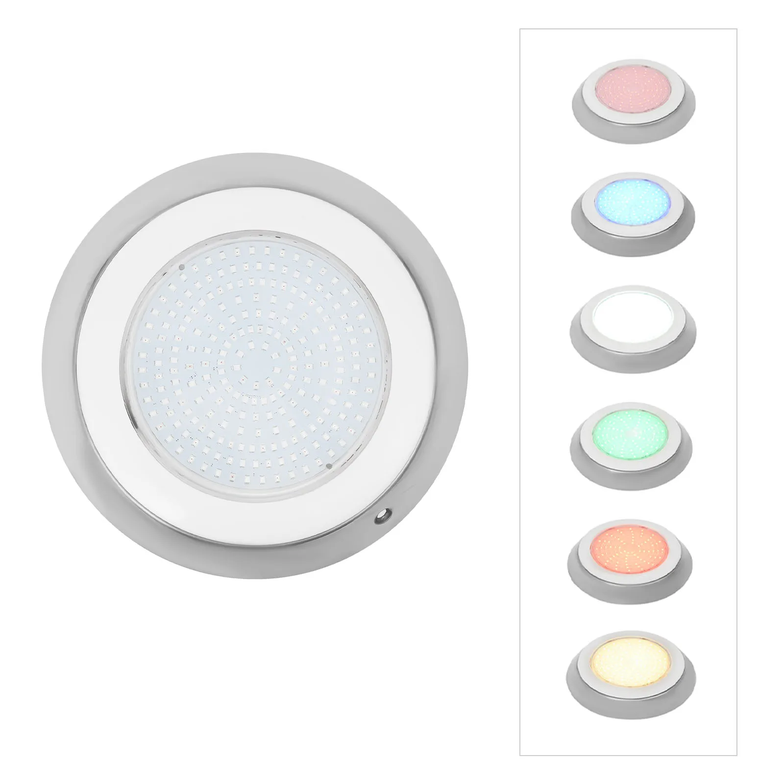 

18W AC12V RGB LED Pool Light Remote 30 m Control Underwater Light Fountain Landscape Lamp Spotlight Outdoor/Indoor Pool Party