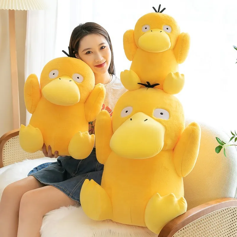 60 cm Kawaii Psyduck peluche bambola di pezza carino cuscino Pokemon di grandi dimensioni morbido regalo di compleanno per bambini per bambini all'ingrosso