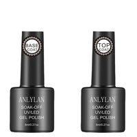 15ml Base/Top Coat Nail Gel Primer Matt Top Coat UV Gel Nail PolishLong Lasting Soak off Varnish UV Gel Polish Manicure Nail Art