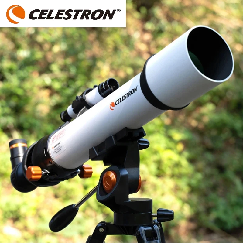 Celestron 70/500mm Refracting Astronomical Telescope HD High Magnification Backpack with Storage, Designed for Beginners