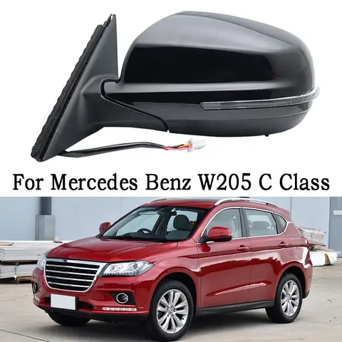 Auto Lens Adjustment Turn Signal Lens Heating For Great Wall Haval H2 2017-2019 Car Mirror Rearview Assembly Exterior Mirrors