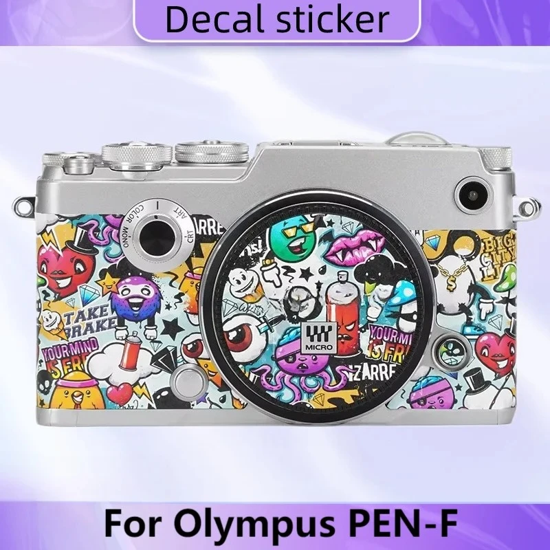 

Защитная пленка-наклейка из винила для корпуса камеры PEN-F, для Olympus PENF PEN F