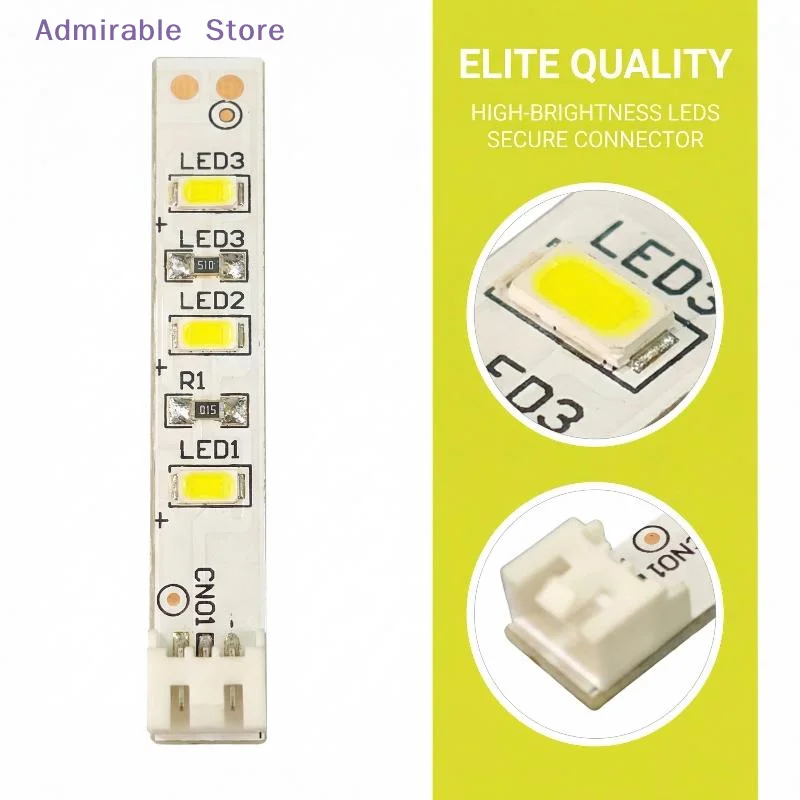 [W] Saving 12V Fridge Light Panel for DA41 00519R Replacement LED Interior Lighting for Home Refrigerator Easy to Install