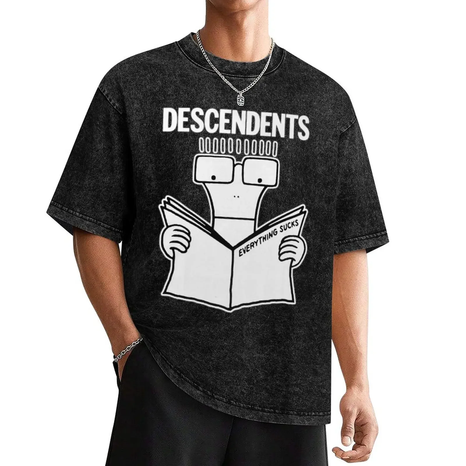 Descendents T-Shirt anime clothes oversized man clothes oversized graphic tee t shirts men