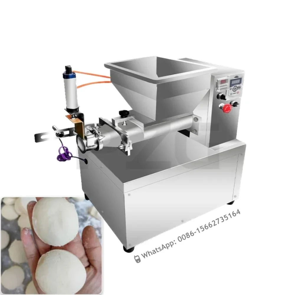 

Malaysia Automatic High Efficiency Bakery Bread Molding Bun Cutter Pizza Rounder Ball Cutting Machine Dough Divider And Shaper