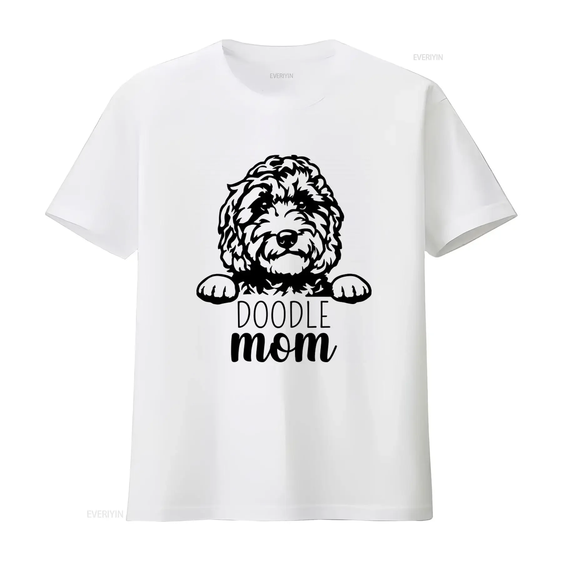 Doodle Mom Golden s T Shirt Bernedoodle Labradoodle Dog Lover's vintage Washed streetwear Soft Unisex Casual Comfortable
