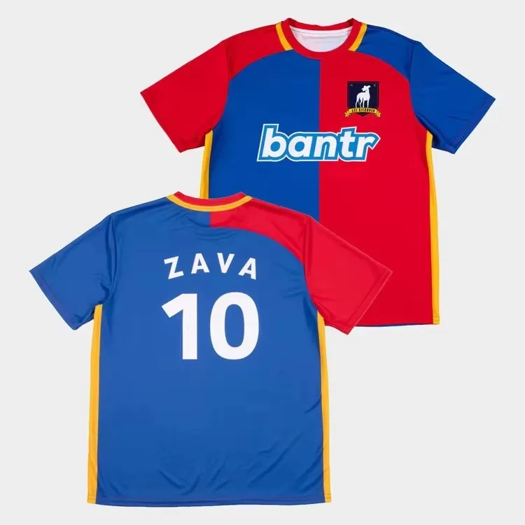 2026 Ted Lasso Season 4 AFC Richmond Rugby Shirt Men's and Women's Summer Sports T-shirt Breathable Quick Drying