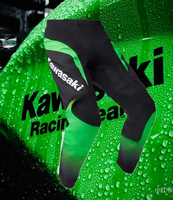 2025 New Summer Motocross Pants Quick Drying Teenagers Adults Kawasaki  Dirt Bike ATV Enduro Moto Gear Set Off Road Equipment