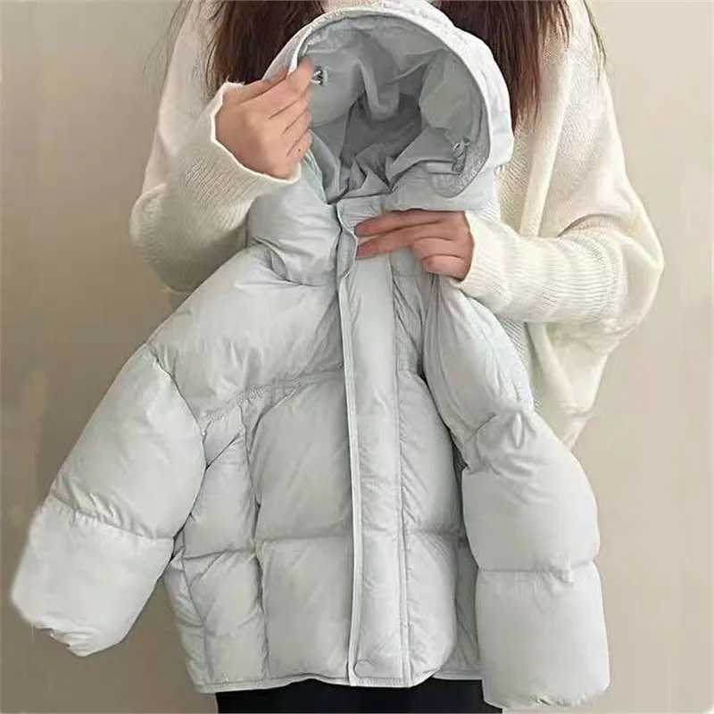 Fashion Baby Girl Cotton Padded Hooded Jacket Toddler Teens Child Loose Coat Autumn Winter Warm Thick Outwear Baby Clothes 2-14Y