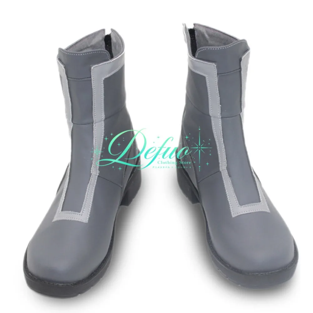Anime Motoko Kusanagi Cosplay Shoes Custom Made for Valentine Anime Convention Stage Performance and Studio Photography