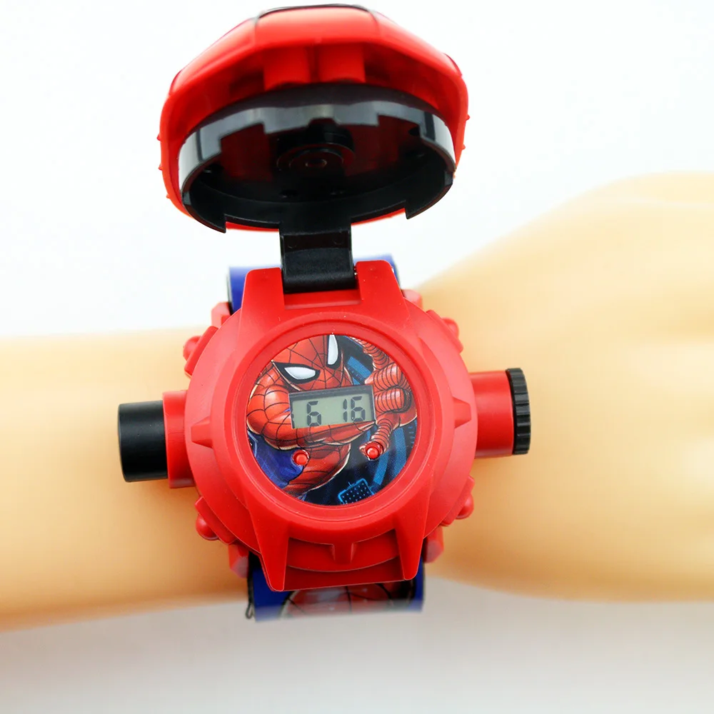 Orologi Disney per bambini per ragazze Proiezione 3D Principessa Elsa Topolino Orologio digitale Spiderman Orologio relogio