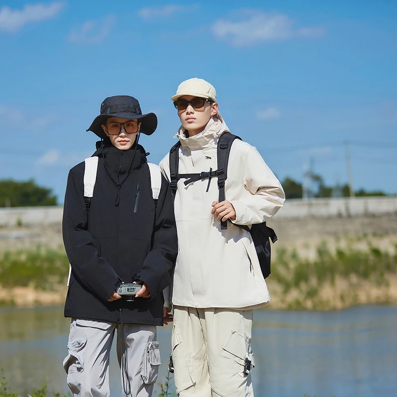 للجنسين سترة عادية انفصال بطانة داخلية في الهواء الطلق سترة واقية معاطف كاكي البحرية الجيش الأخضر الأسود ملابس خارجية ملابس الشتاء الخريف