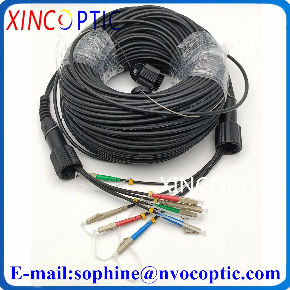 

4C MM PDLC Patch Cord,4Core,50M,MM OM2/OM1,50//62.5/125,PDLC/UPC(4Core)-PDLC(4Fiber) LSZH Armored Fiber Optical Patch Cord Cable