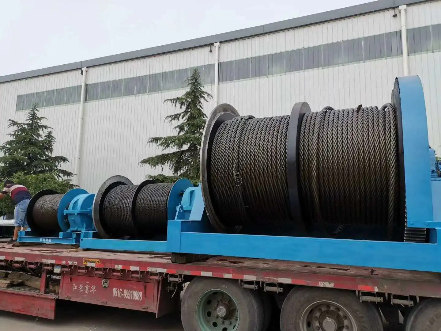 Elektrokabel-Zugwinde, Bootsankerwinde, 50–75 Tonnen