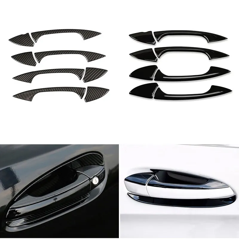 For Mercedes Benz B-Class W246 C Class W204 E-Class W212 GLK X204 ML W166 CLA W117 LHD Car Exterior Door Handle Pull Cover Trim