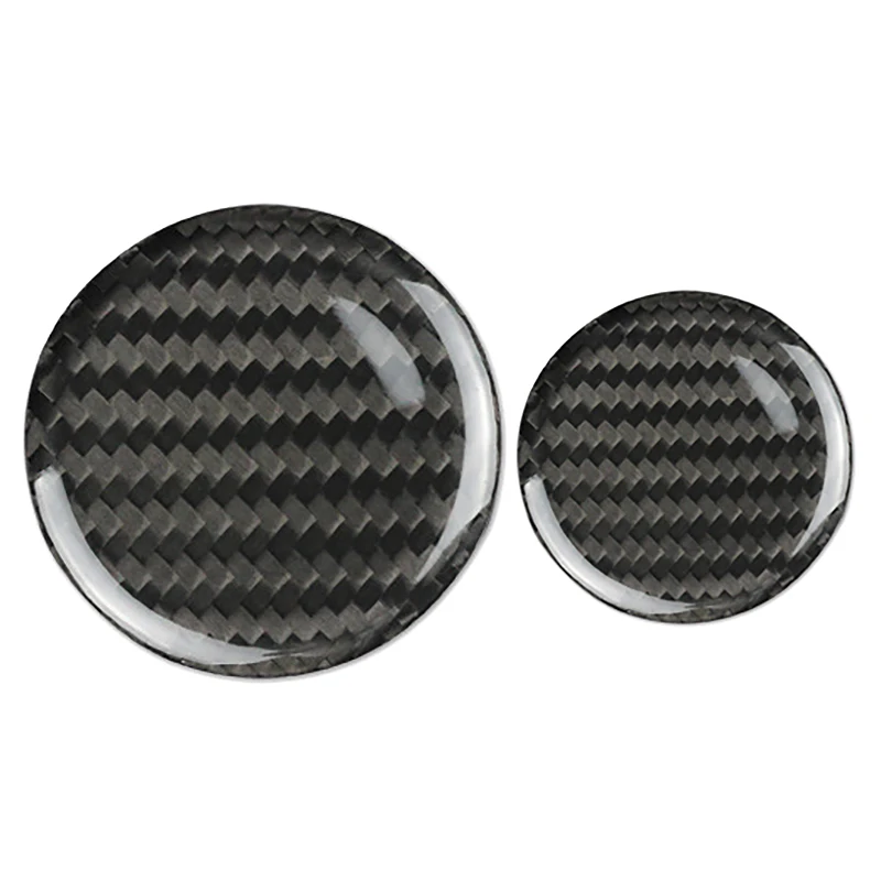 Carbon Fiber Gear Panel Sound and Multimedia Knob Cover Button Decoration Sticker for Cadillac CT5 CT6 XT4 XT5 XT6